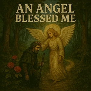 A man meets a fairy in the woods